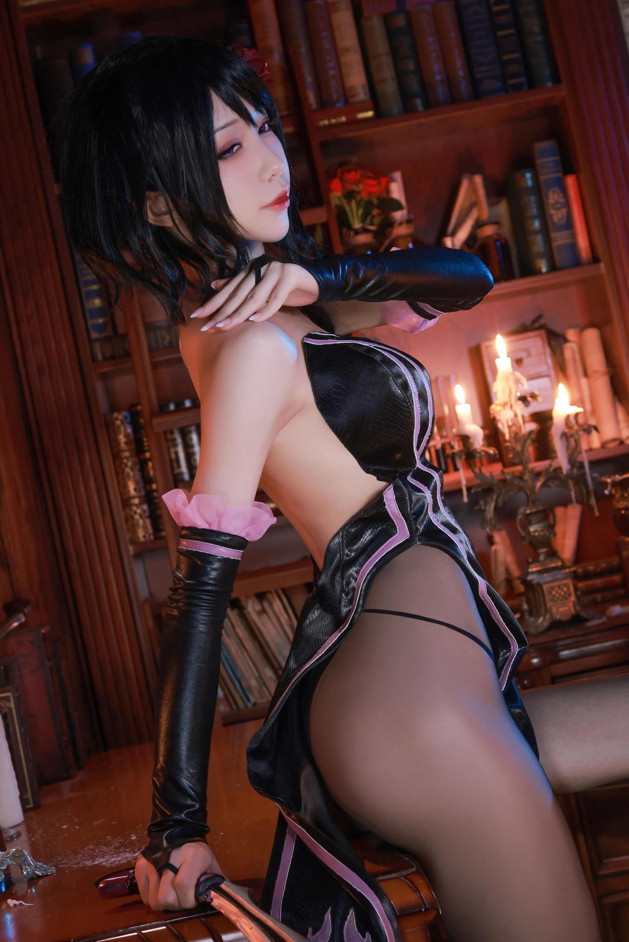 水淼Aqua – NO.85 猎肠者 [75P]插图3